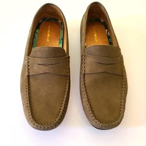Blake McKay Mens suede loafers Size 9.5M